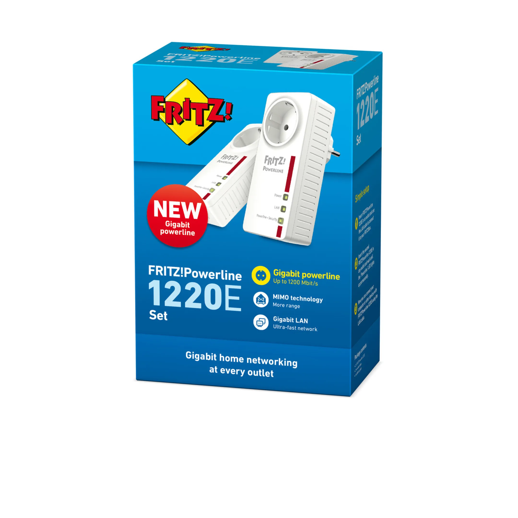 AVM FRITZ CPL FRITZ!Powerline 1220E Set International image