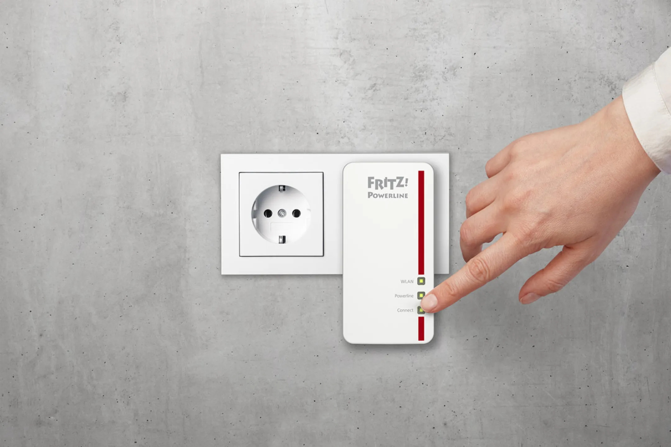 AVM FRITZ Powerline Wi-Fi FRITZ!Powerline 1260E Set image