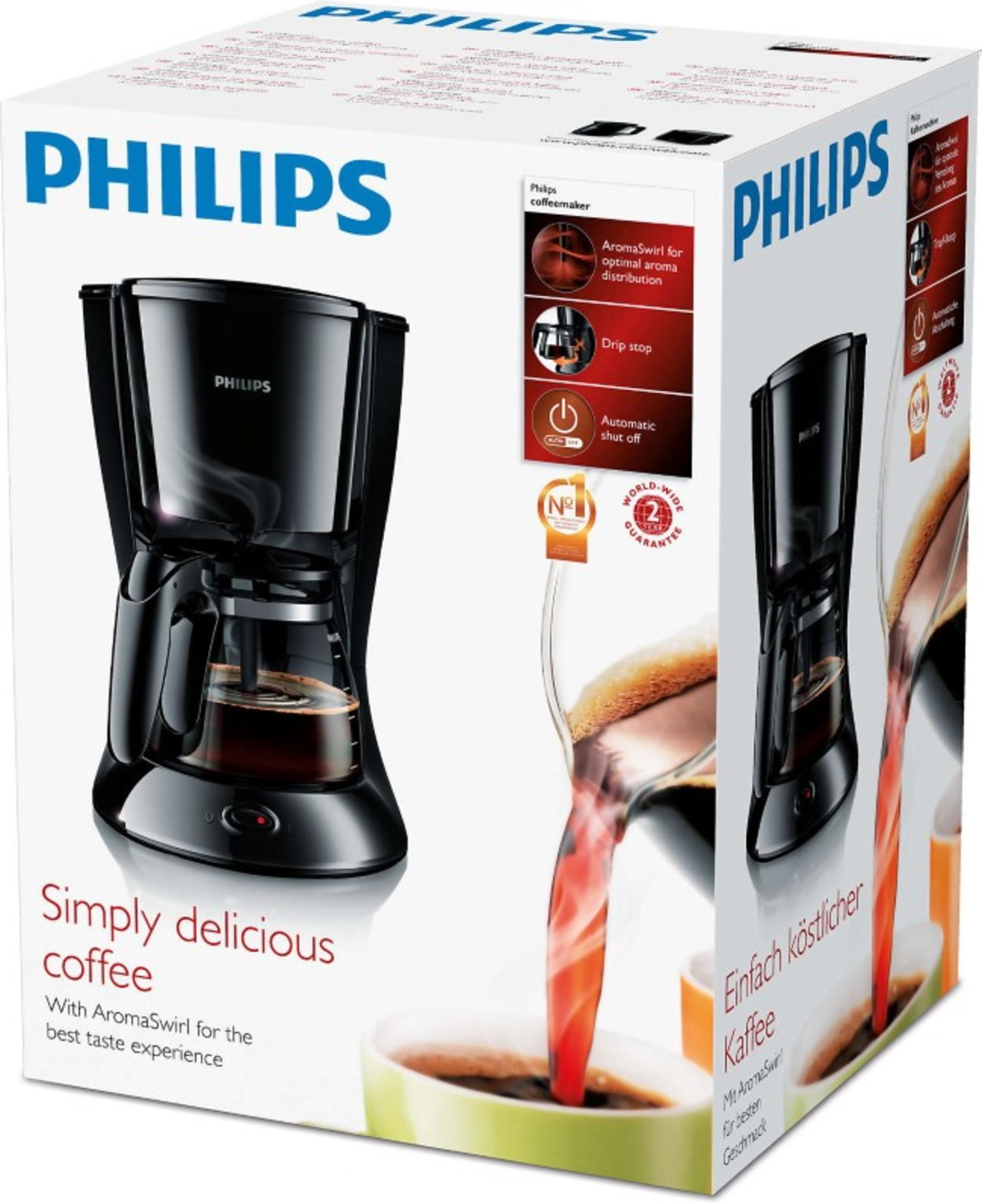 Machine à café filtre Daily Collection HD7461/20 Philips