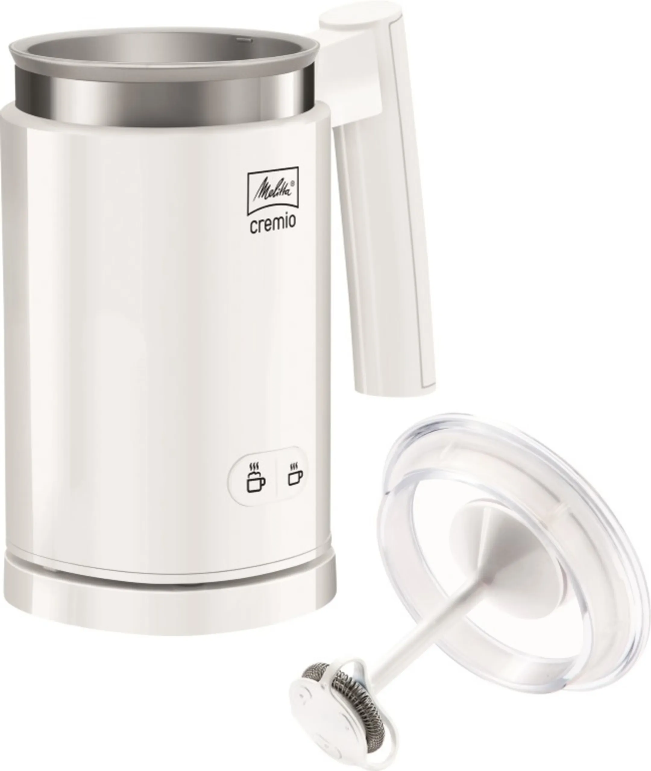 Mousseur à lait Cremio II Blanc