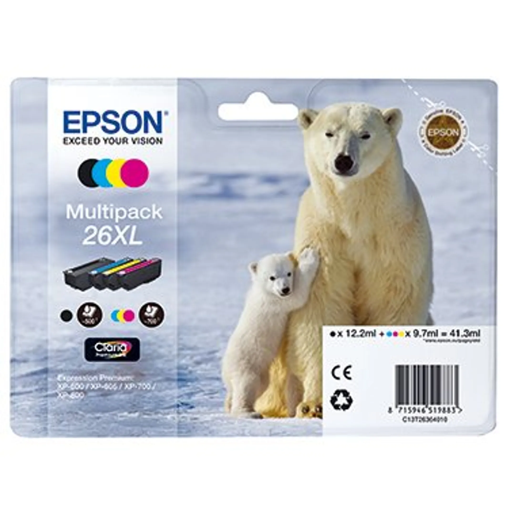 Epson 26XL Multipack - Tintenpatrone image