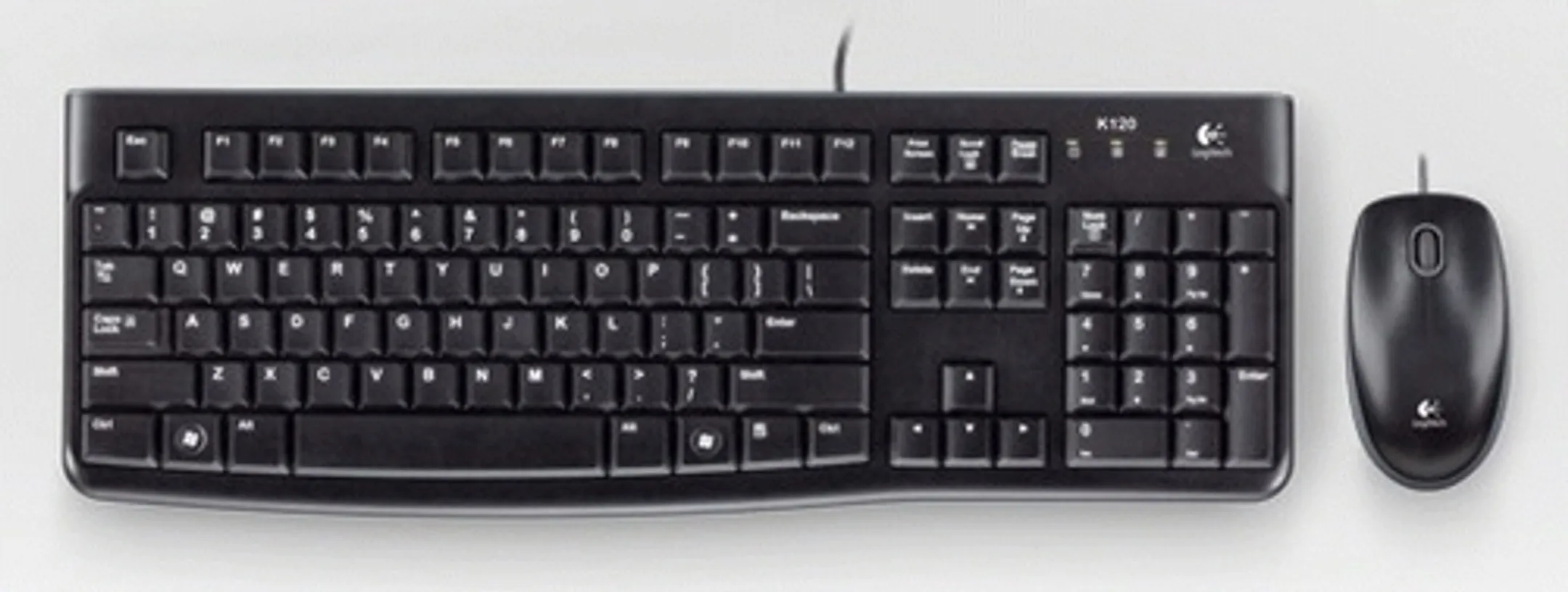 Clavier + Souris MK120 - QWERTZ (SF) - Noir
