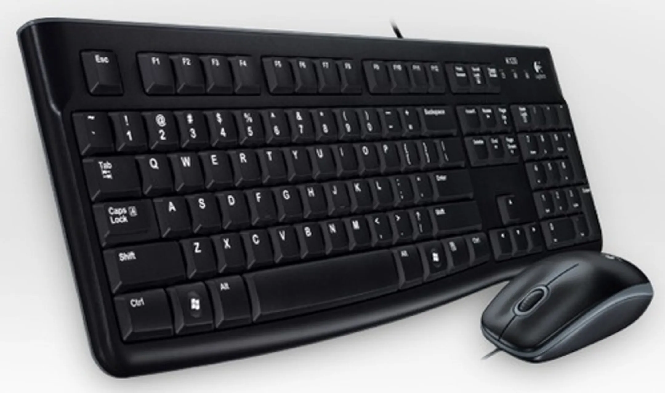 Logitech Clavier + Souris MK120 - QWERTZ (SF) - Noir image