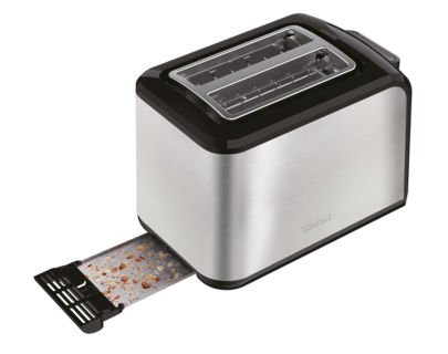 Tefal Grille-Pain Express Inox Noir