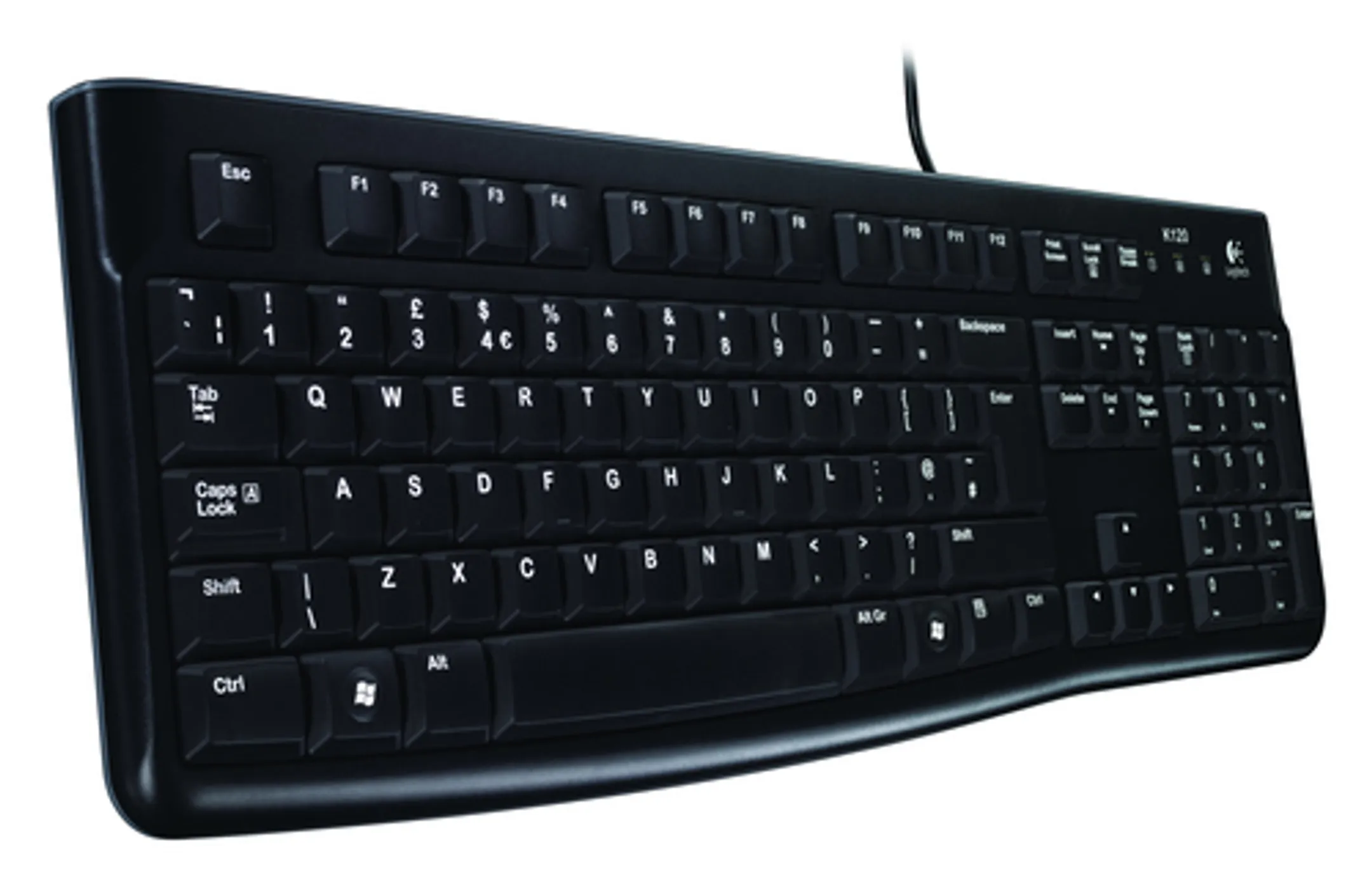 Bundle product Clavier K120 - QWERTZ (SF) - Noir