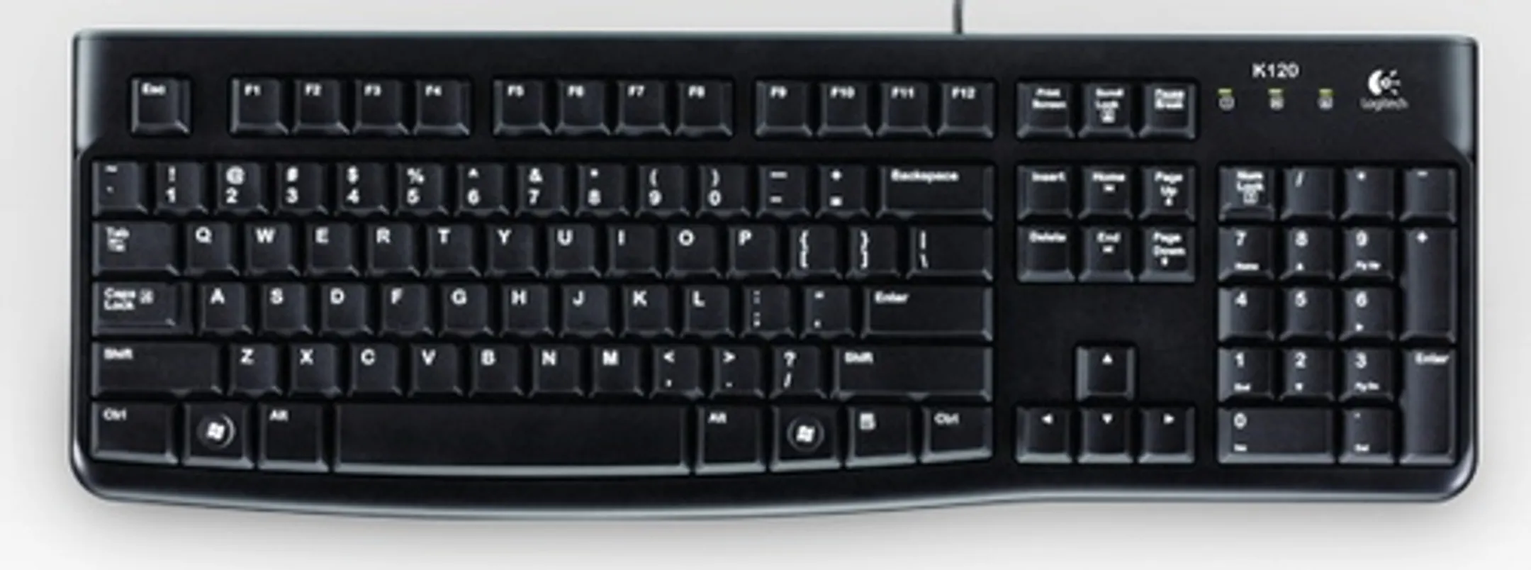 Logitech Clavier K120 - QWERTZ (SF) - Noir image