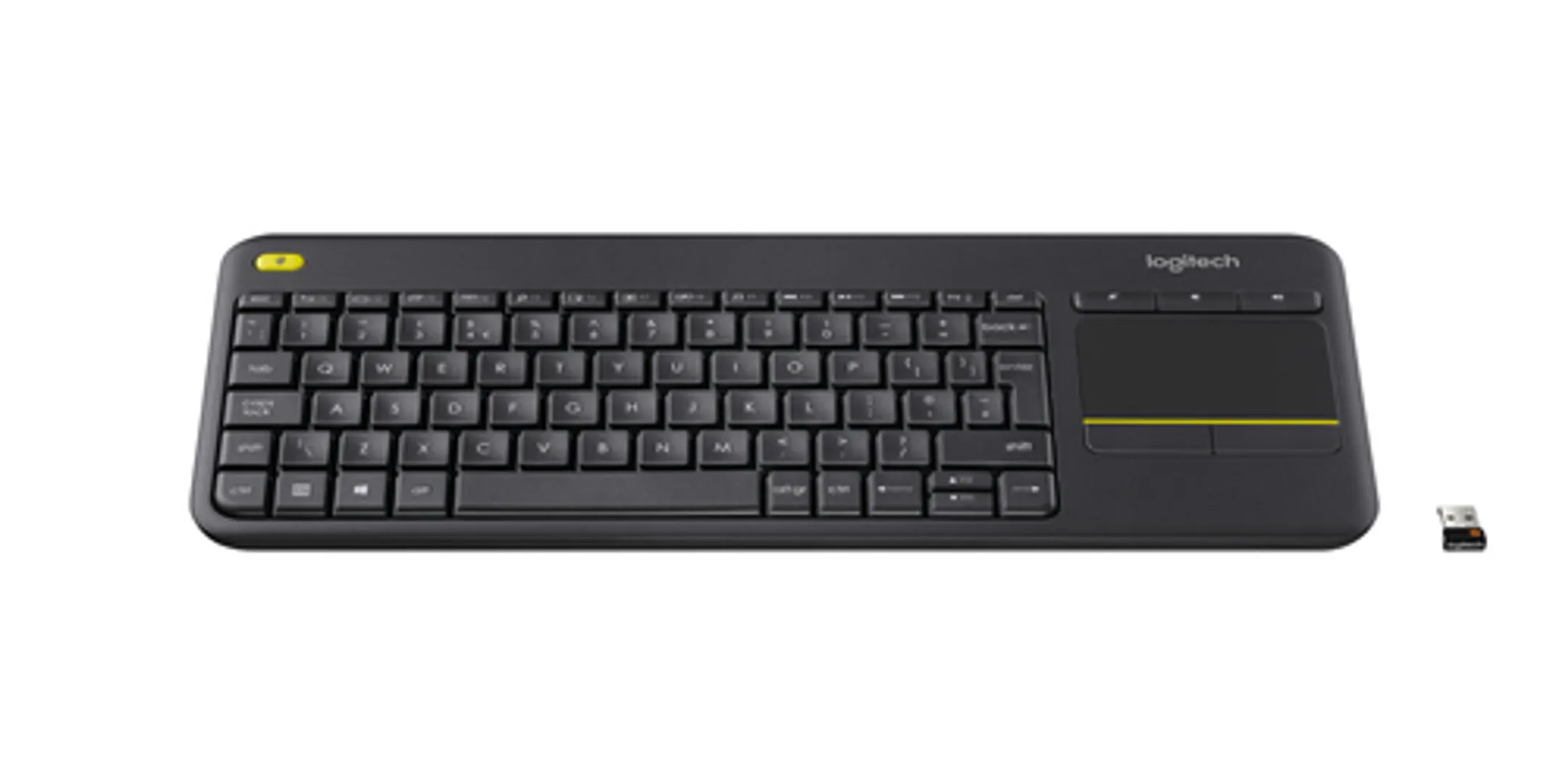 Bundle product Clavier sans fil K400 Plus - QWERTZ (SF) - Noir