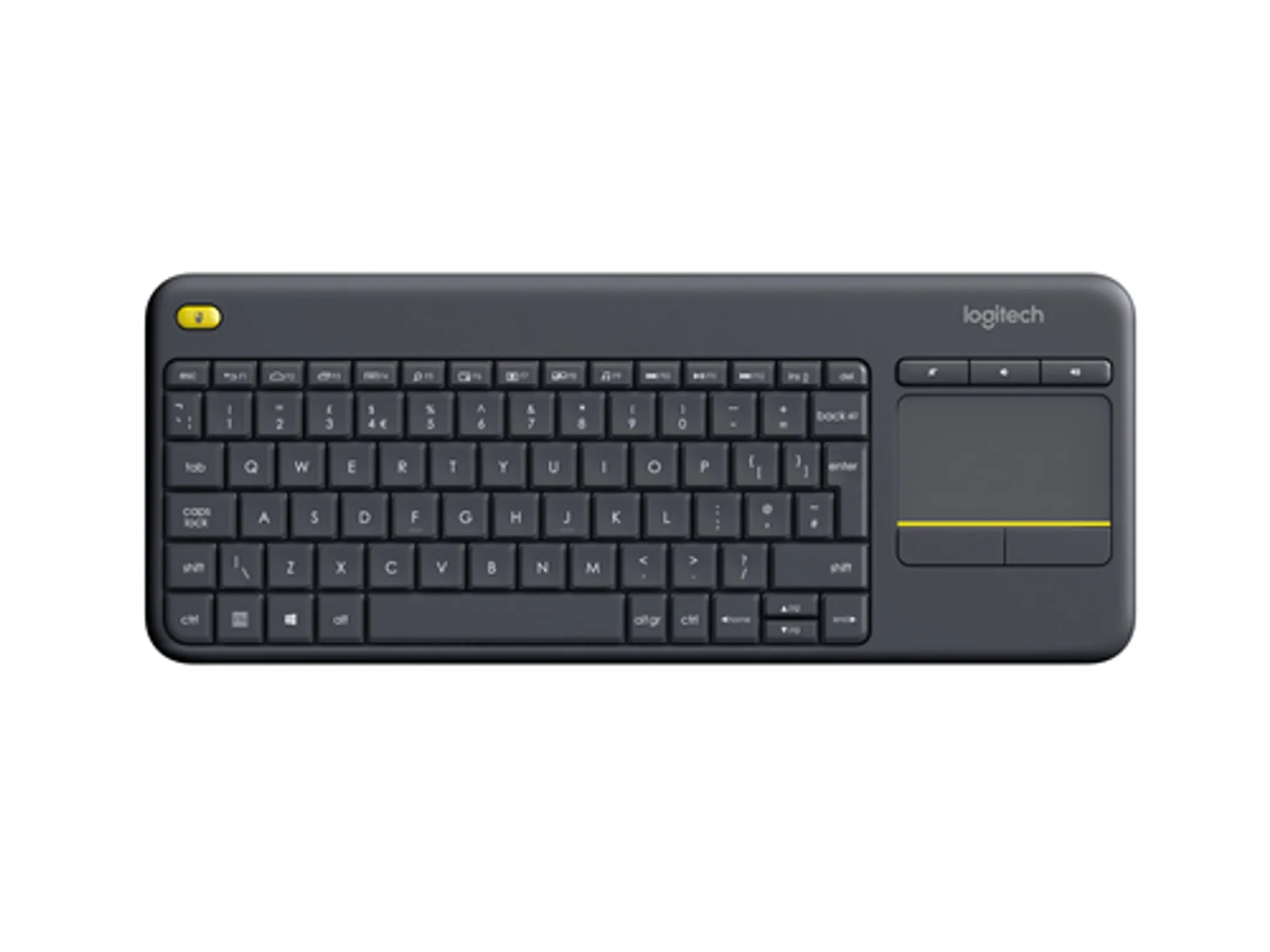 Logitech Clavier sans fil K400 Plus - QWERTZ (SF) - Noir image