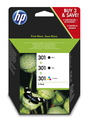 HP 2x 301 Noir + 310 Couleur - Cartouche d'encre
