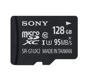 Sony Carte mémoire 128 Go MicroSDXC SRG1UXA
