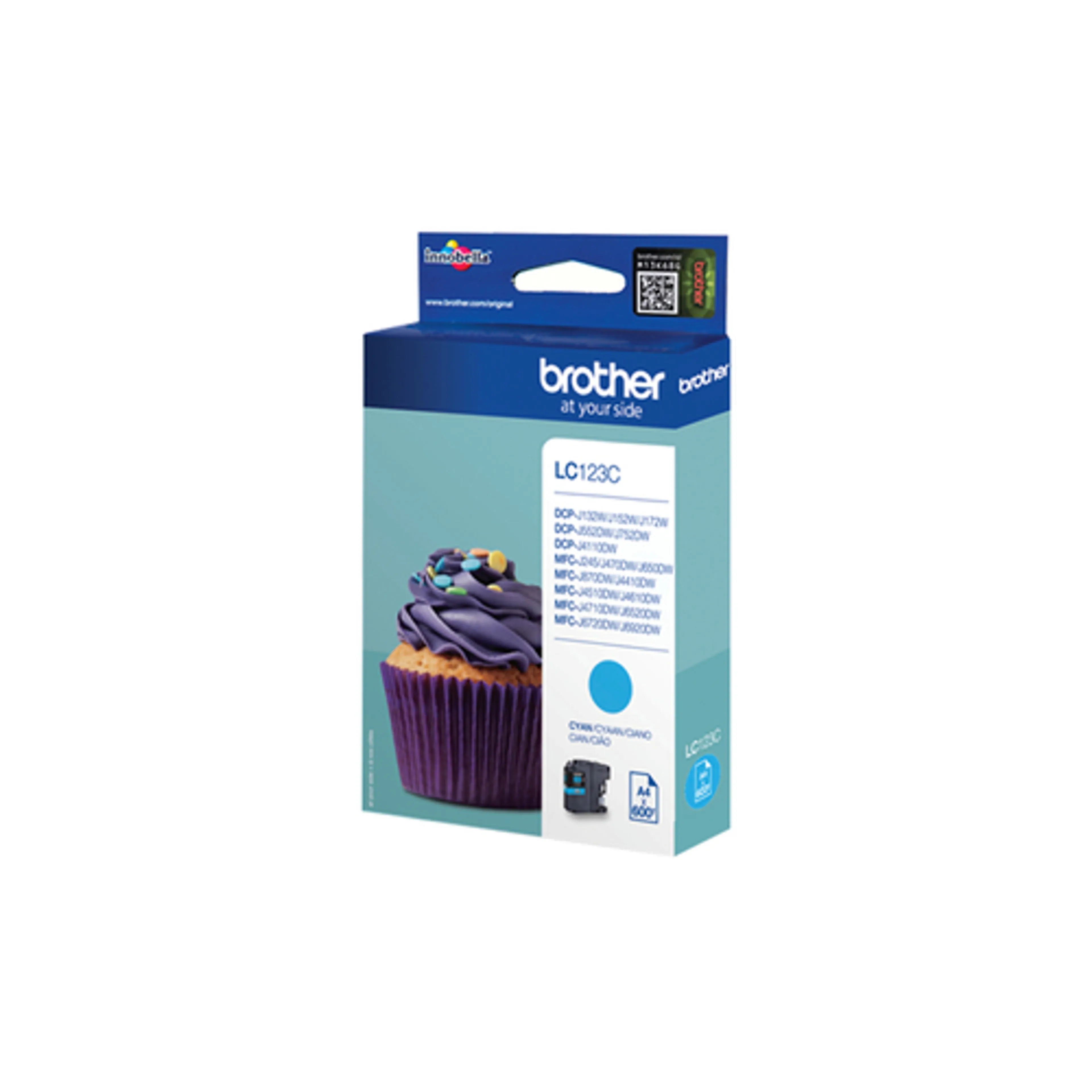 Brother ink Cartridges Cyan LC-123C image