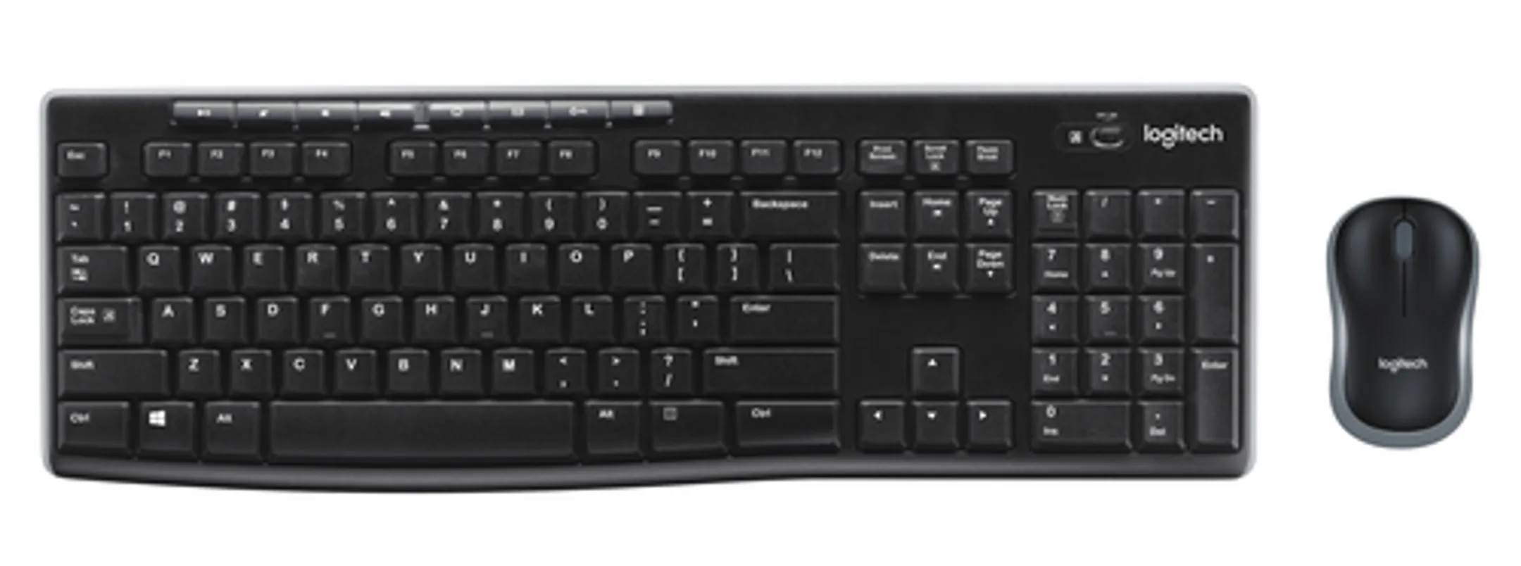 Clavier + Souris - Sans Fil - MK270 - QWERTZ (SF) - Noir