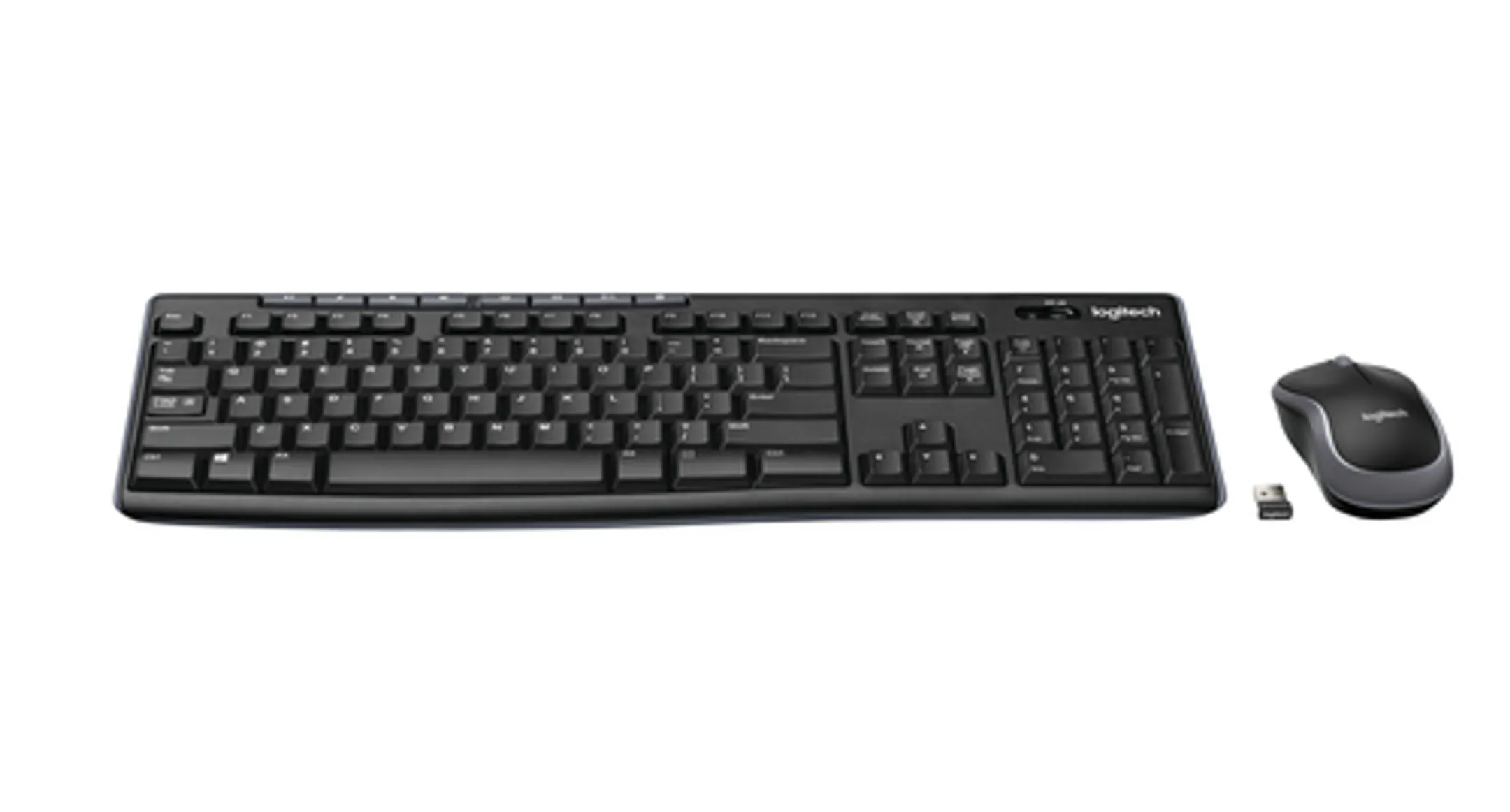 Logitech Clavier + Souris - Sans Fil - MK270 - QWERTZ (SF) - Noir image