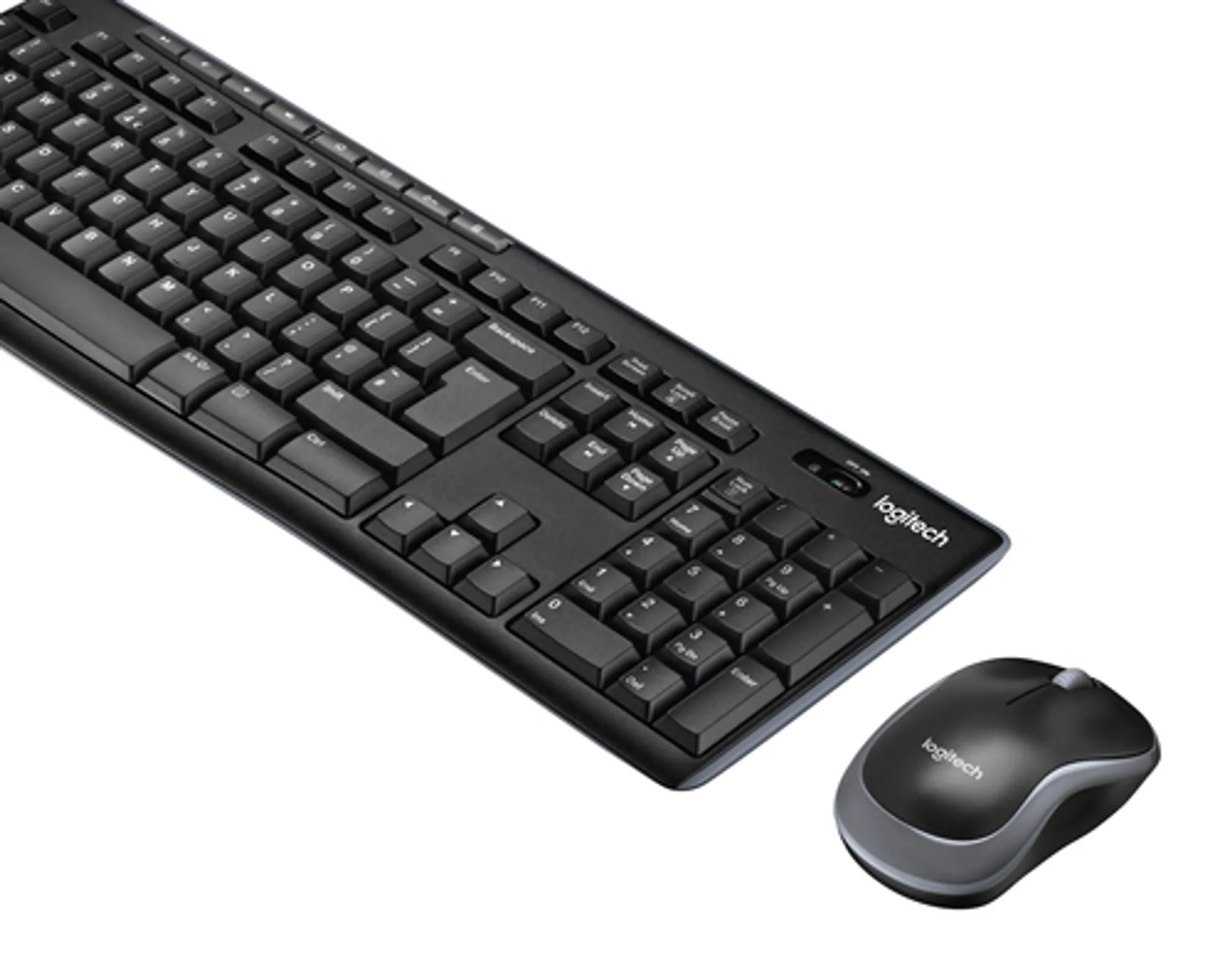 Logitech Clavier + Souris - Sans Fil - MK270 - QWERTZ (SF) - Noir image