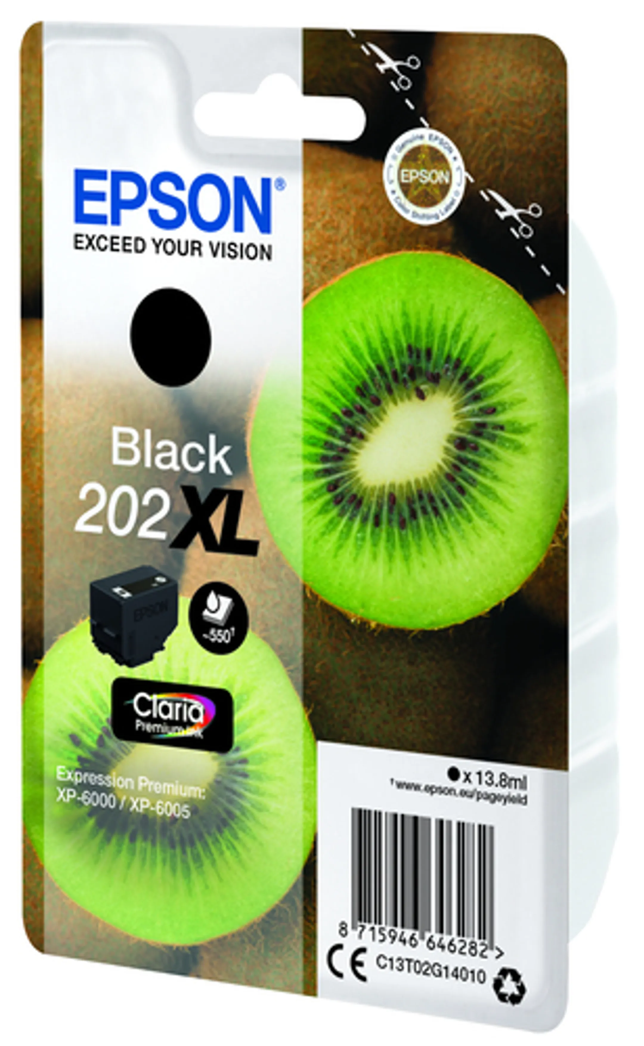Epson 202XL Noir - Cartouche d'encre image