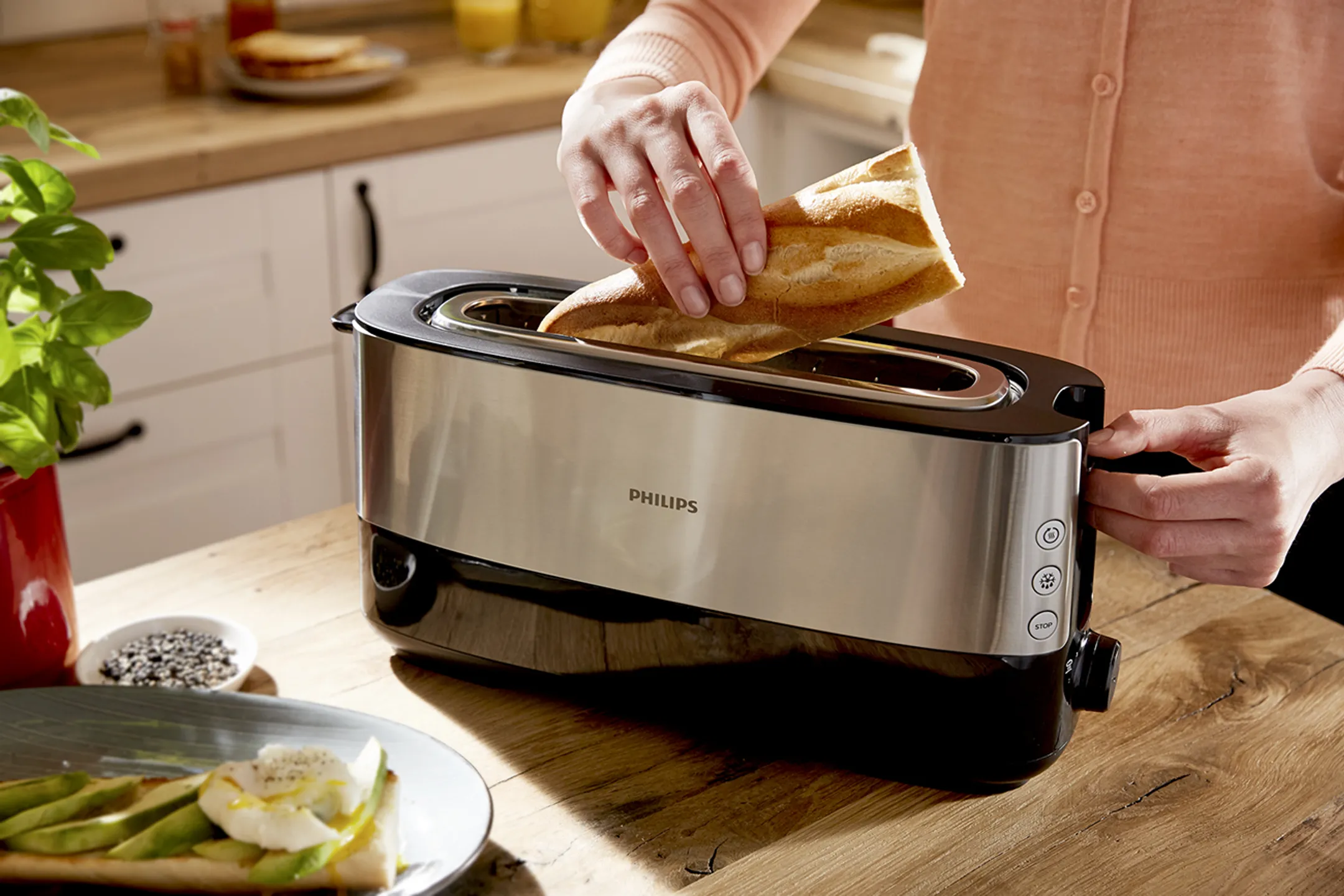 Philips Toaster Viva Collection HD2692/90 image