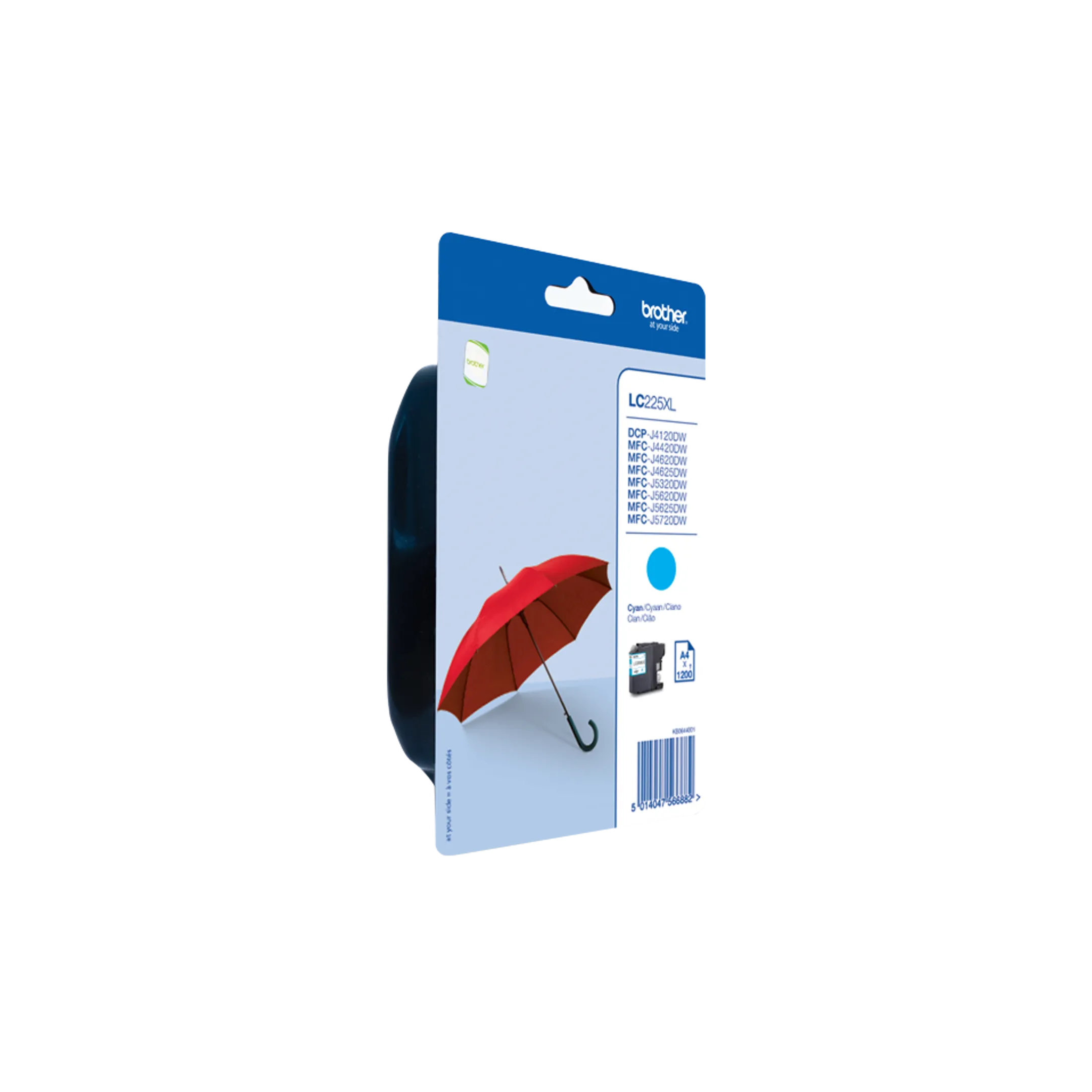 Tintenpatrone LC225XLC Cyan