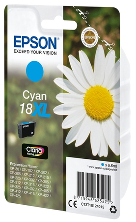 Epson 18XL Cyan - Cartouche d'encre