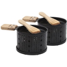 COOKUT Set à raclette Lumi - 2 pièces