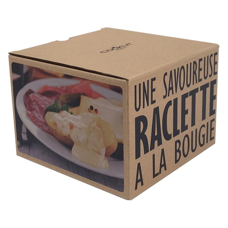 COOKUT Set à raclette Lumi - 2 pièces
