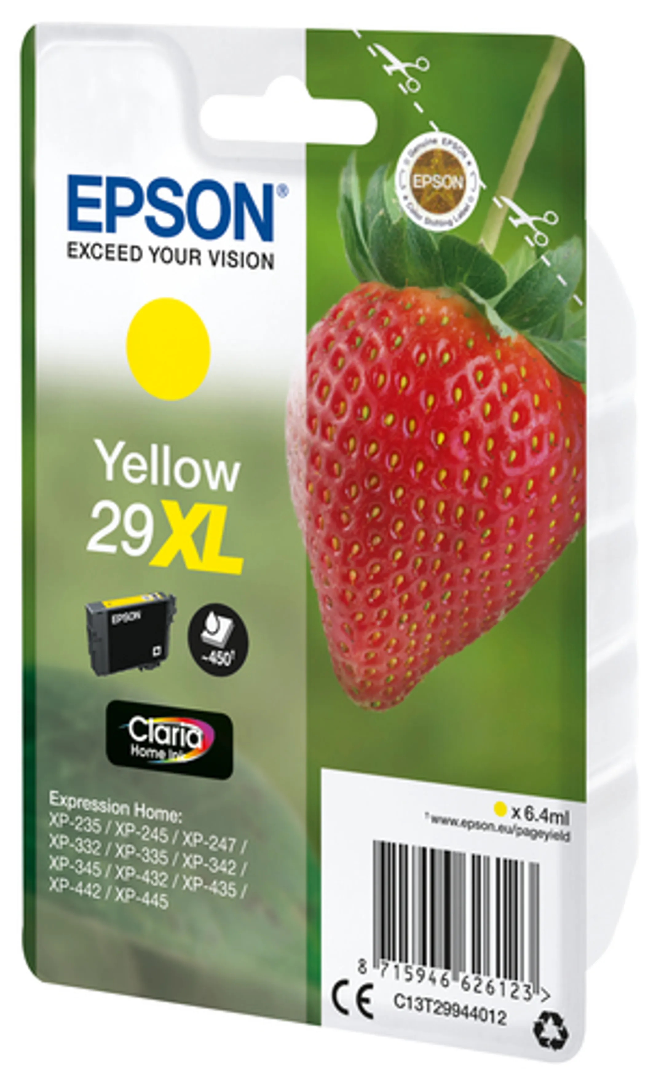 29XL Jaune - Cartouche d'encre