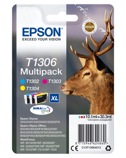 Epson Cartouches d'encre T1306 Multipack
