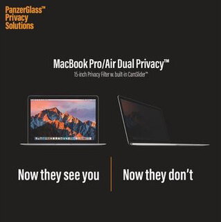 Panzerglass Écran de confidentialité pour MacBook à 15,4" - PZ-0518