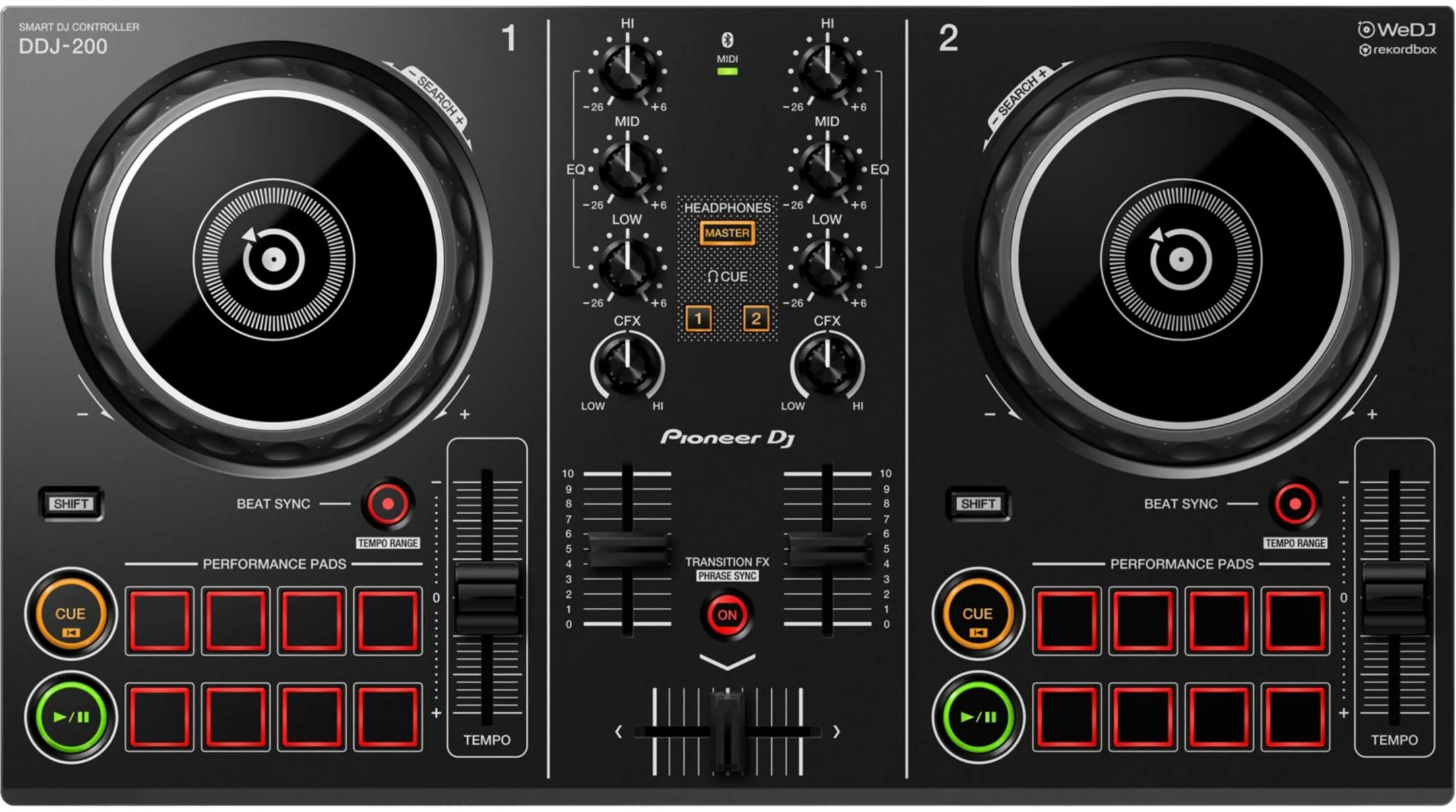 Contrôleur DJ DDJ-200