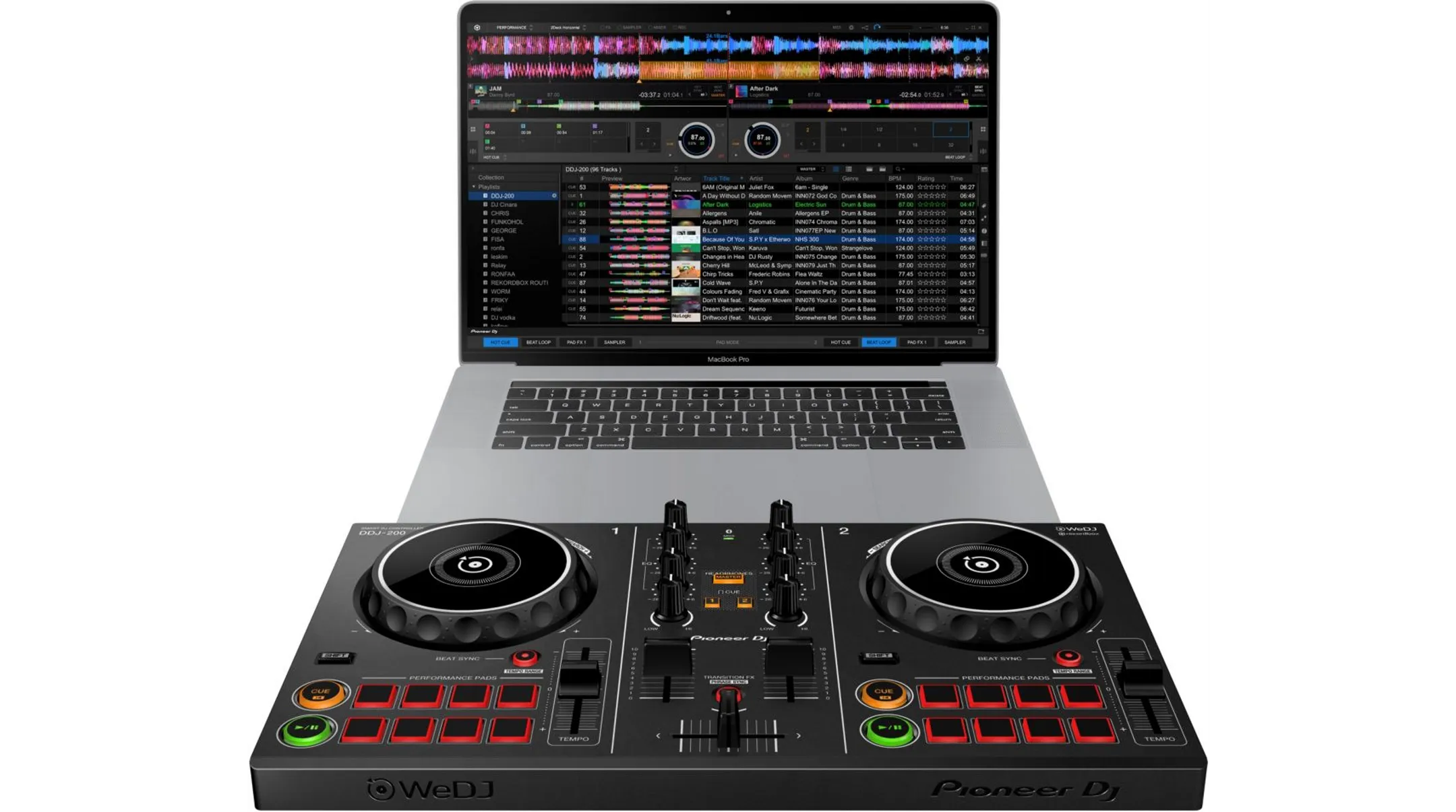 PIONEER DJ DJ-Controller DDJ-200 image