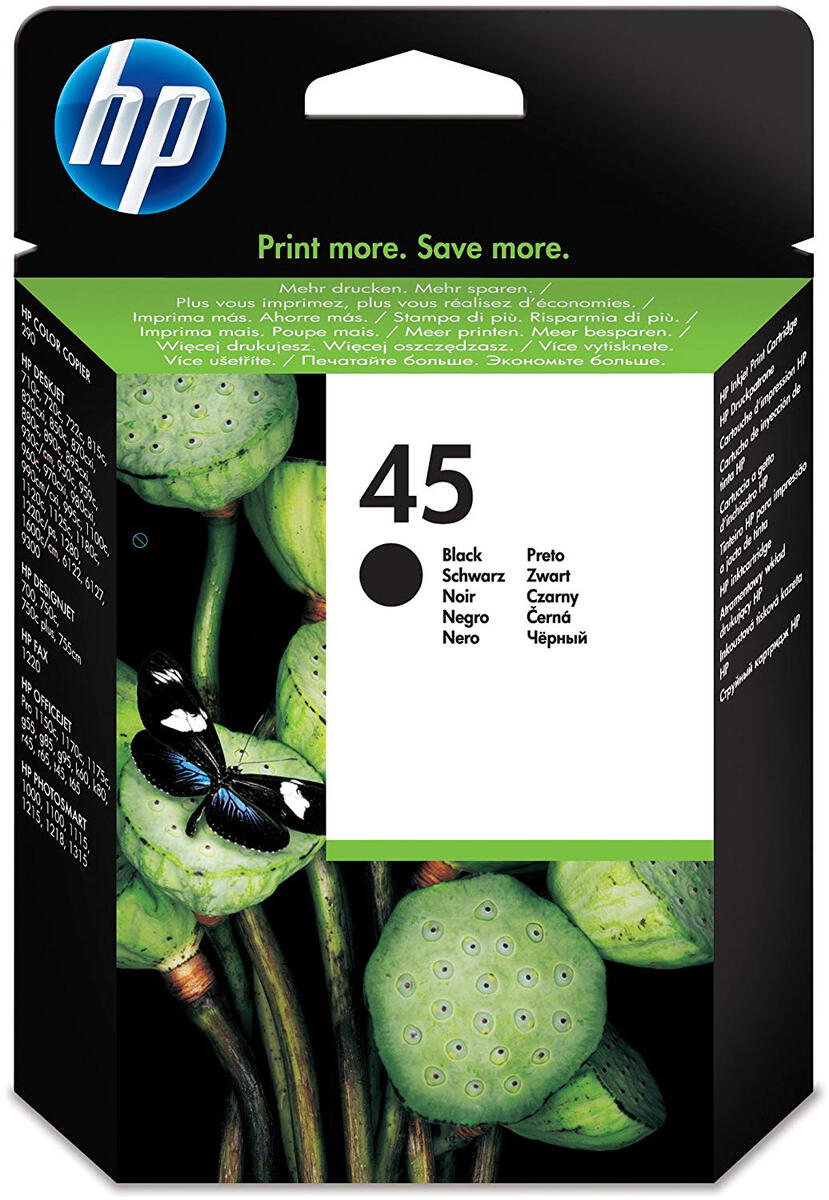 HP 45 Noir - Cartouche d'encre | HIFI international - Vous ...