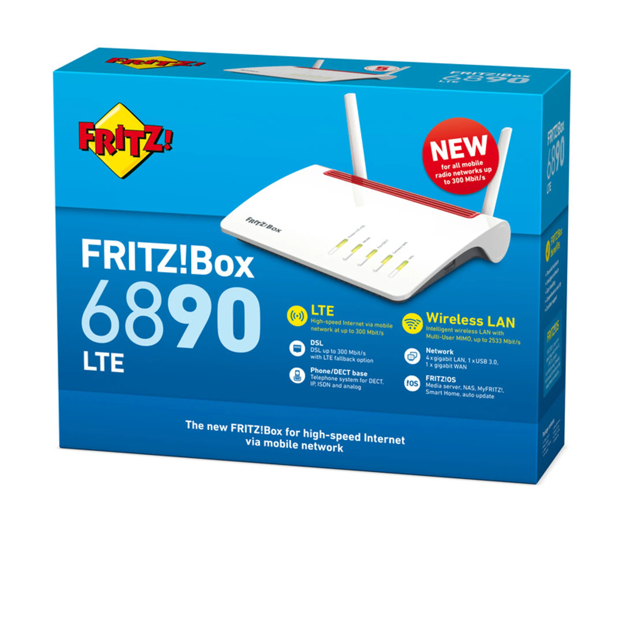 AVM FRITZ Routeur 4G/3G FRITZ!Box 6890 LTE image