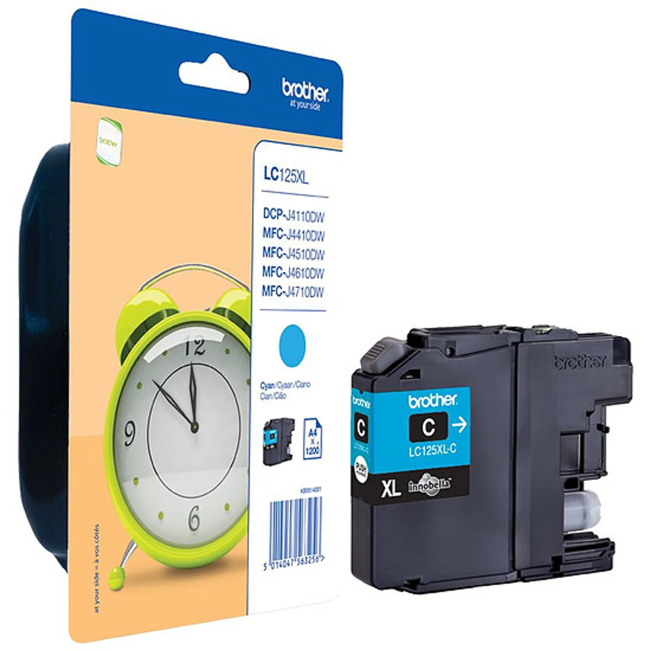 Bundle product Cartouche d'encre LC-125C XL - Cyan