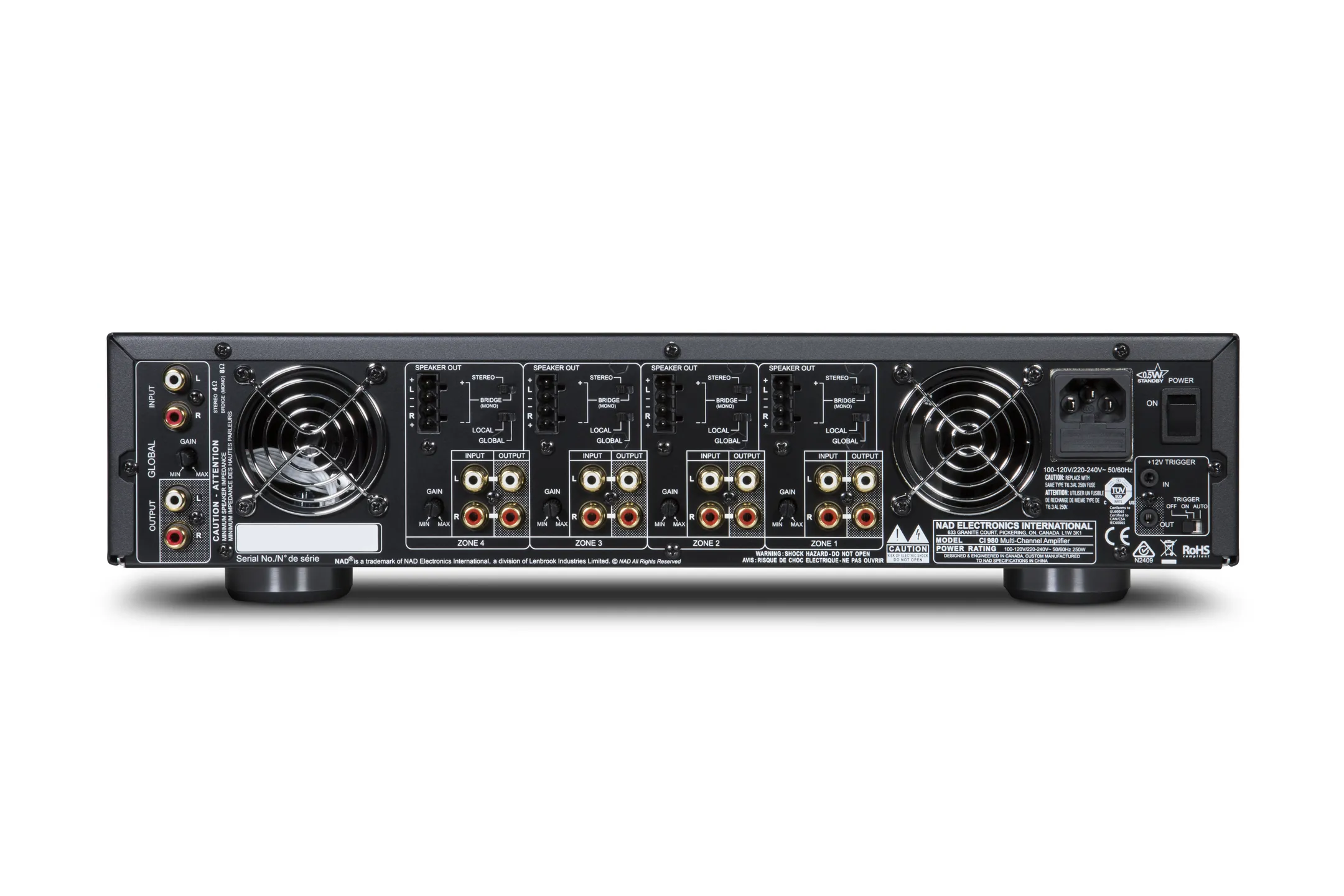 NAD CI980 Black Amplifier image