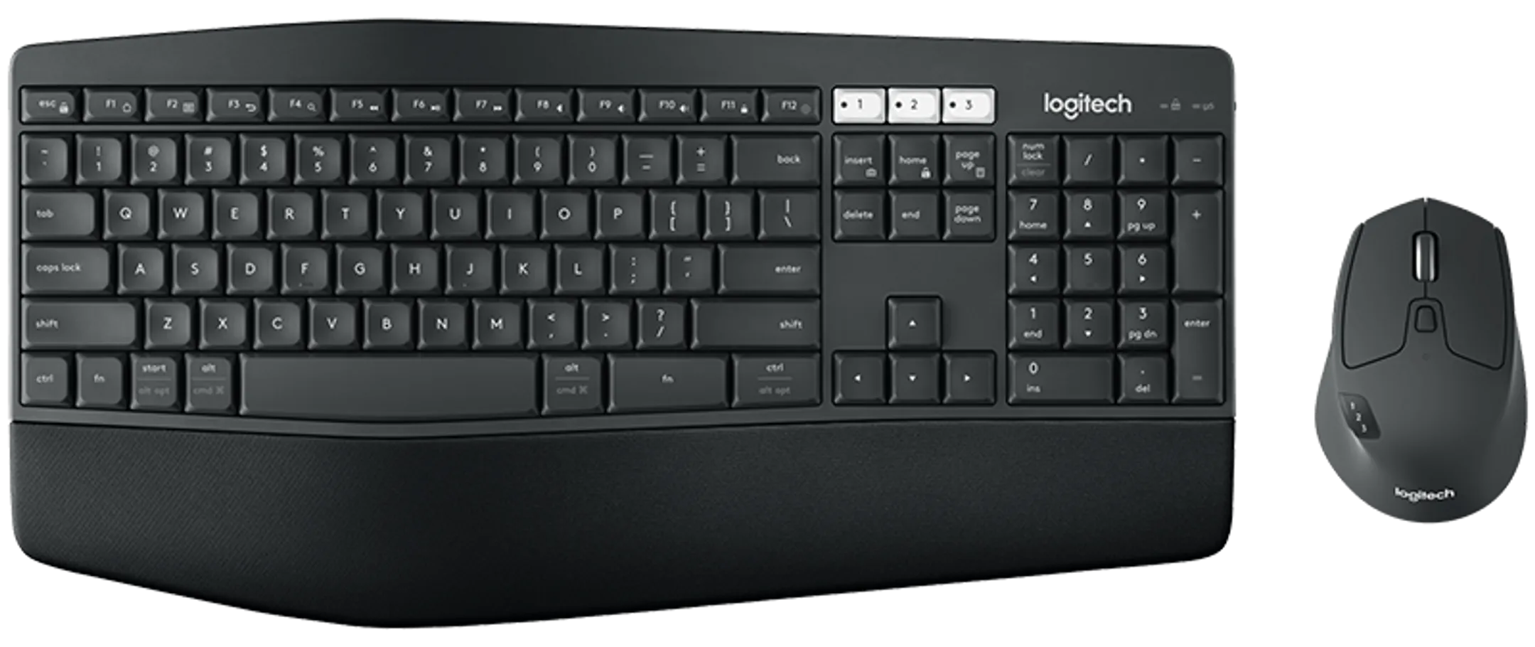 Clavier + Souris -  Sans Fil - MK850 - QWERTZ (SF) - Noir