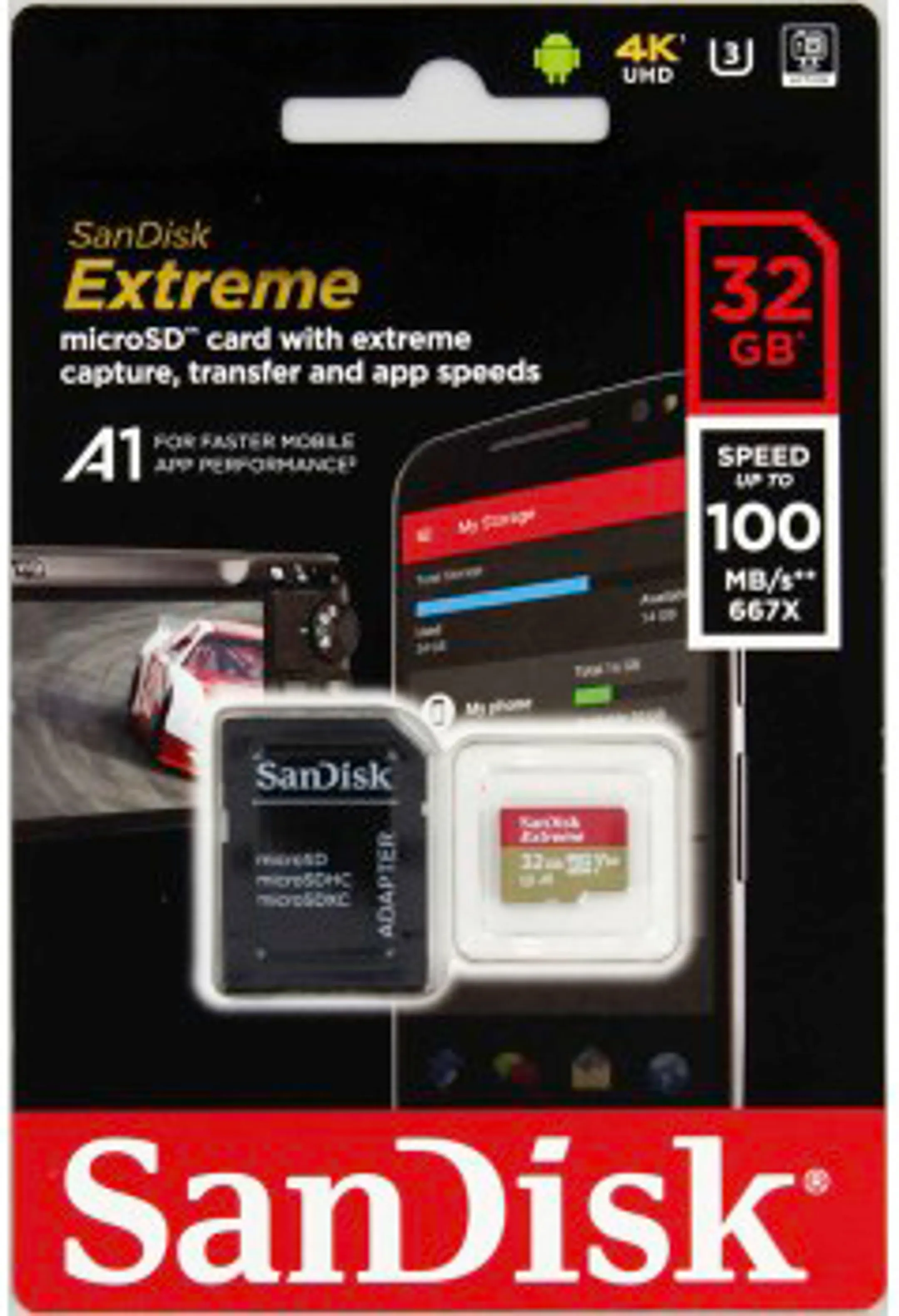 Sandisk Extreme® micro SDHC - 32 Go image