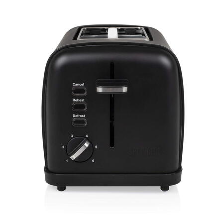 Princess Toaster en acier noir 142396