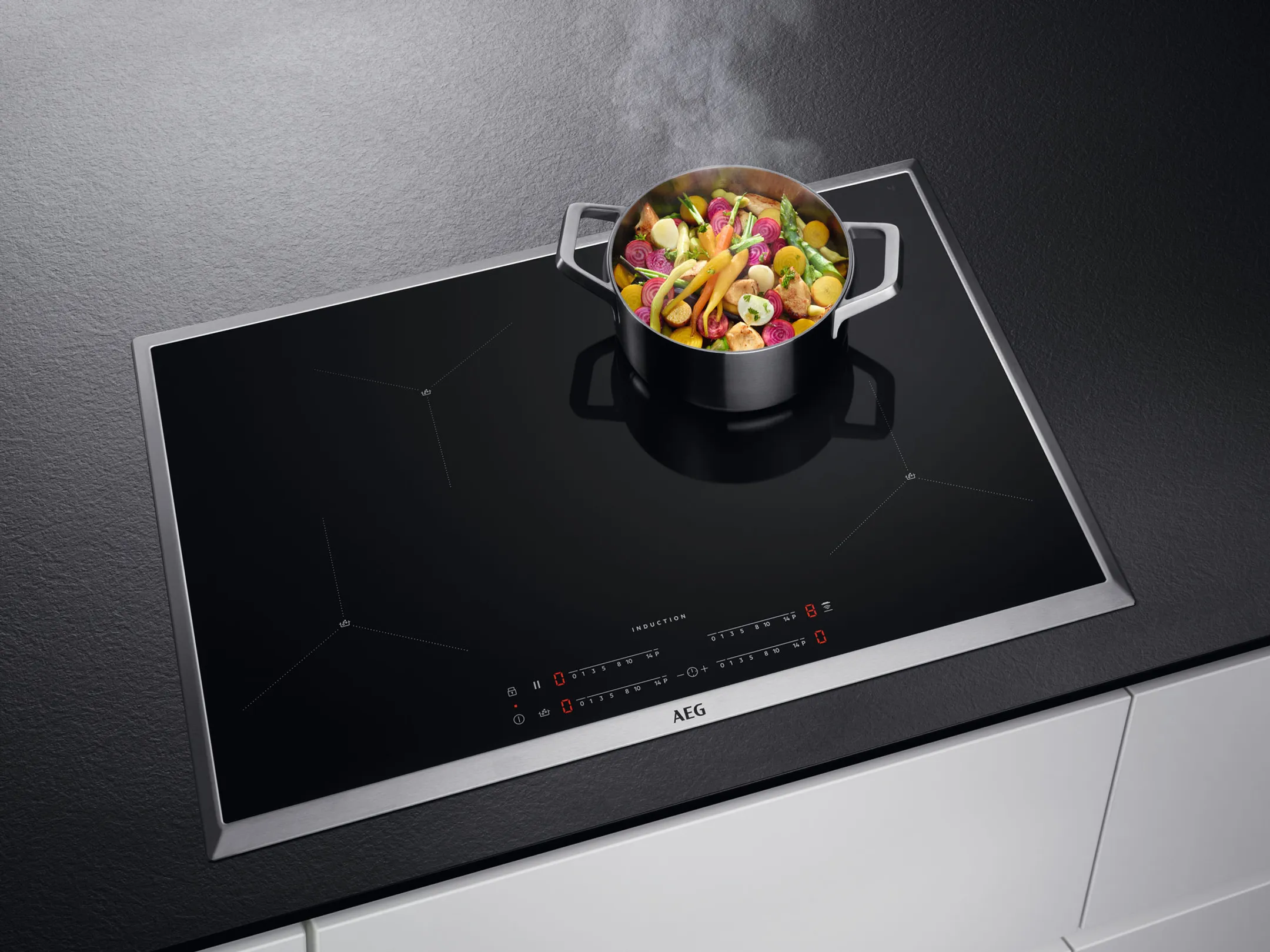 AEG Table induction Serie 7000 SenseBoil IAE84411XB image