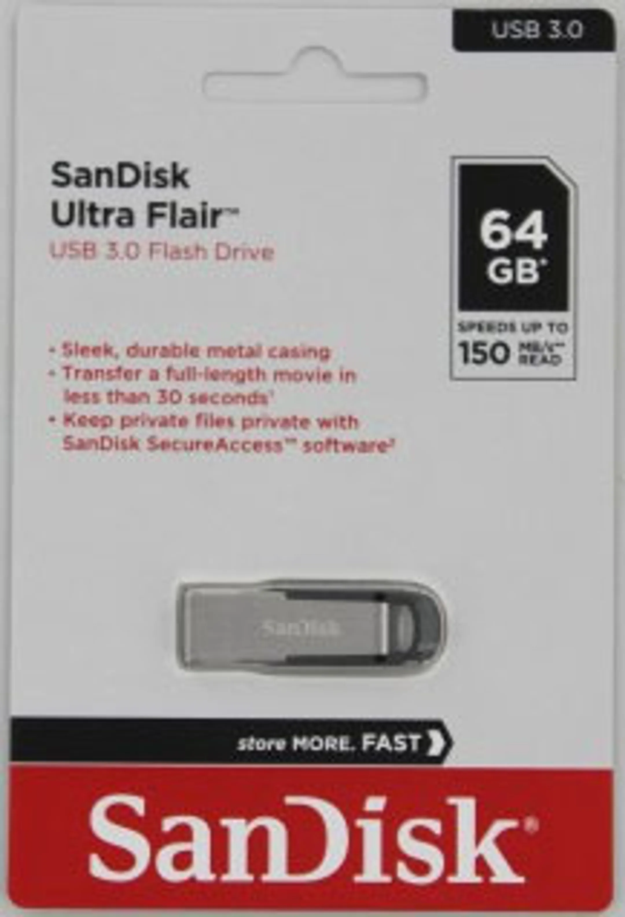 Sandisk Ultra Flair™ USB 3.0 - 64 Go image
