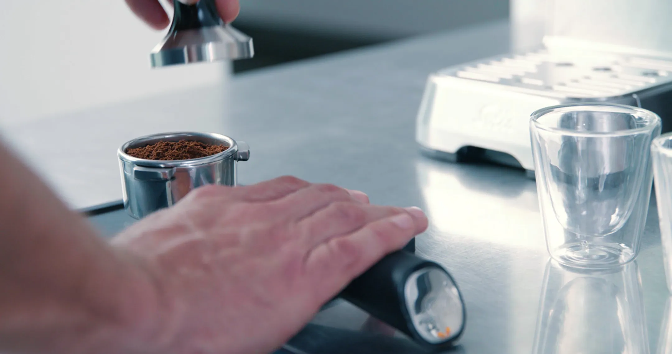 Solis Machine à Expresso Barista Perfetta Plus - Argent image