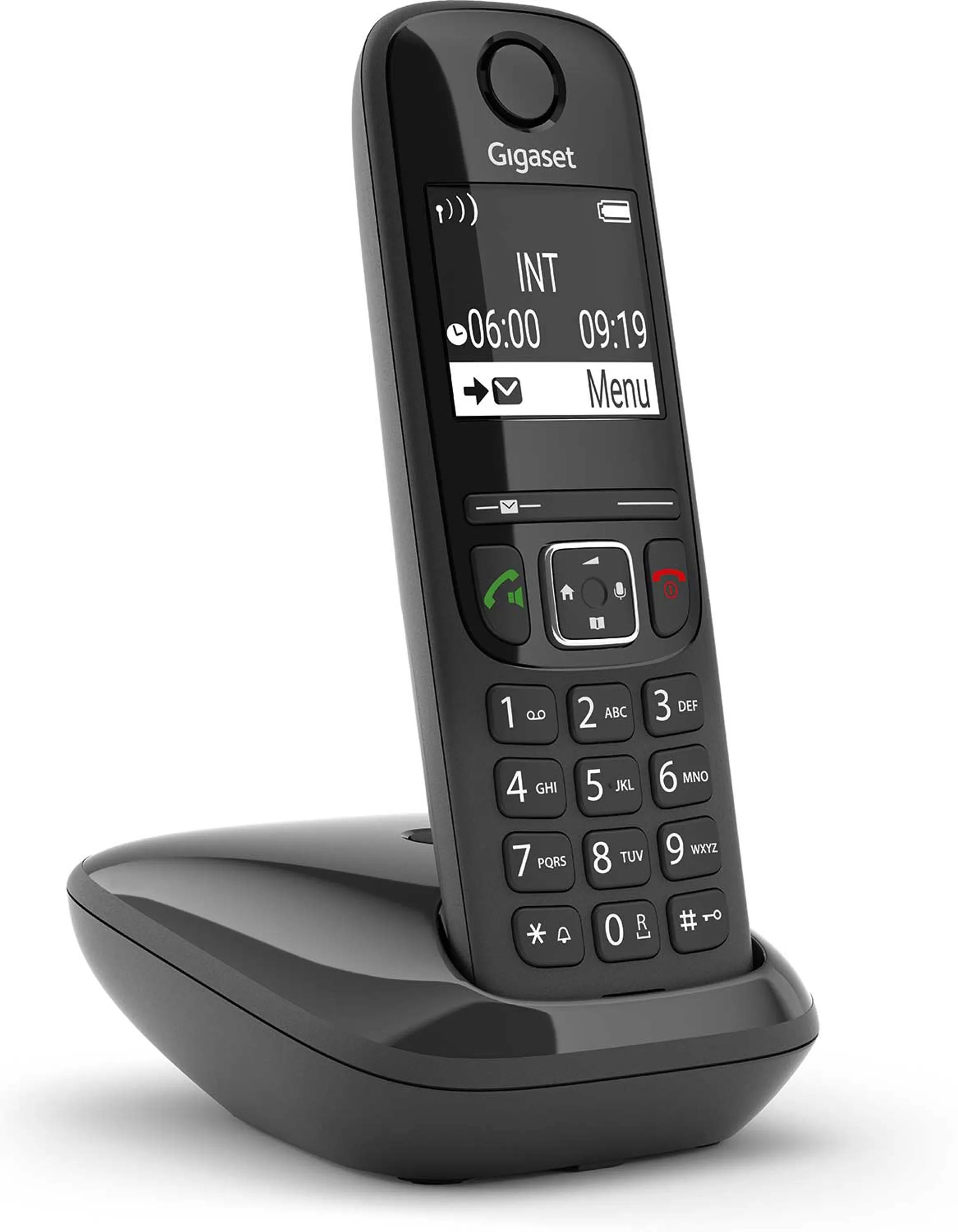 Gigaset Telephone AS690R Duo - Noir image