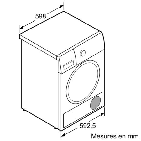 Bosch Sèche linge à condensation WTN83202