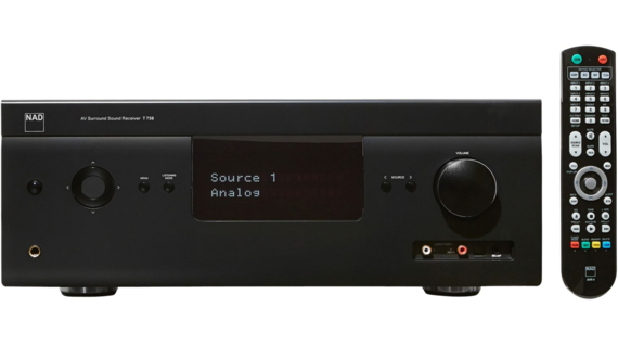 NAD Amplificateur Home Cinema T758V3 Noir