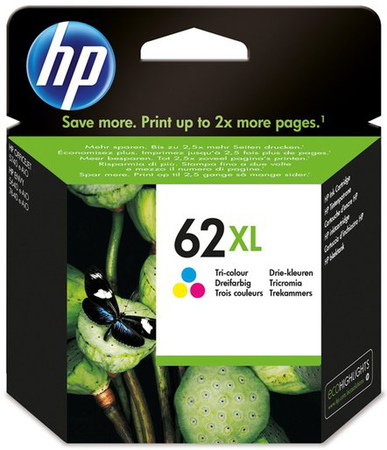 HP 62XL Couleur - Cartouche d'encre