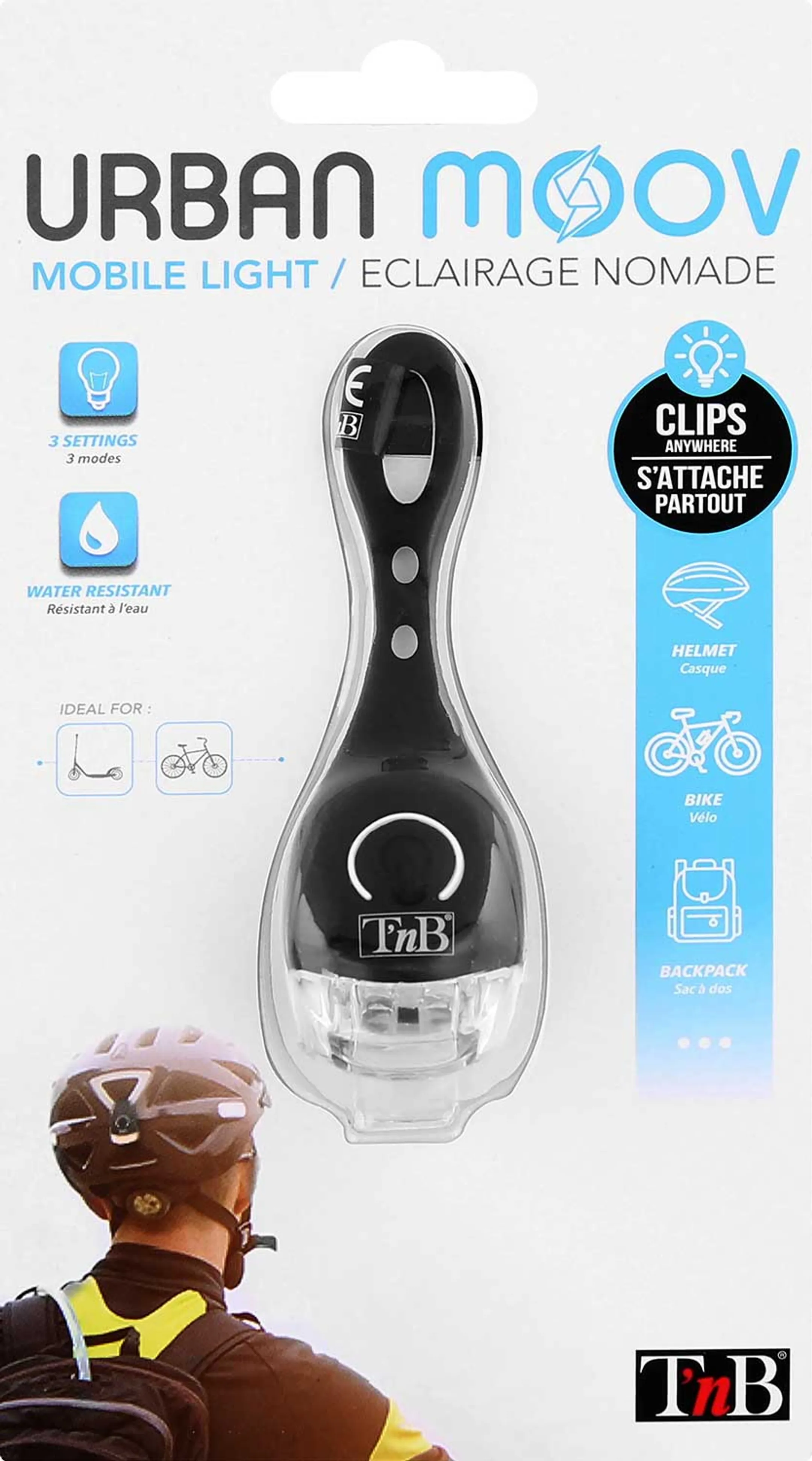 Urban Moov Éclairage vélo LED - Blanc image