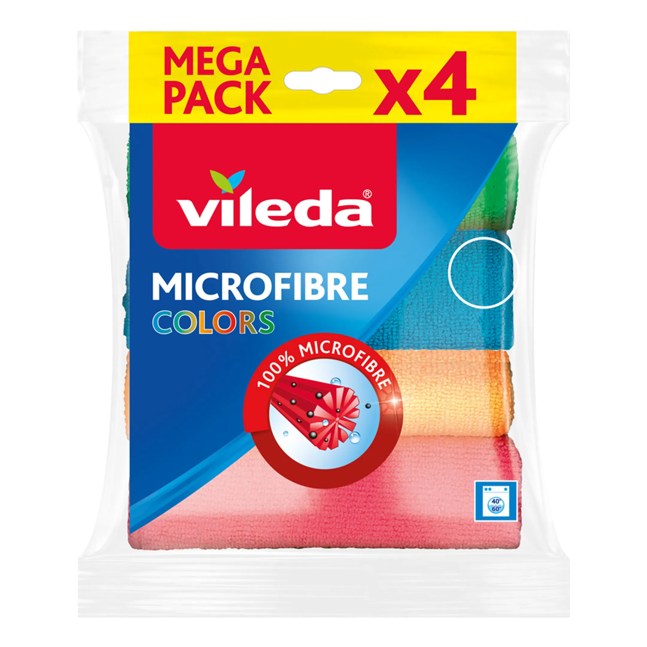 Vileda Lavette Multi-usages Microfibre Colors image