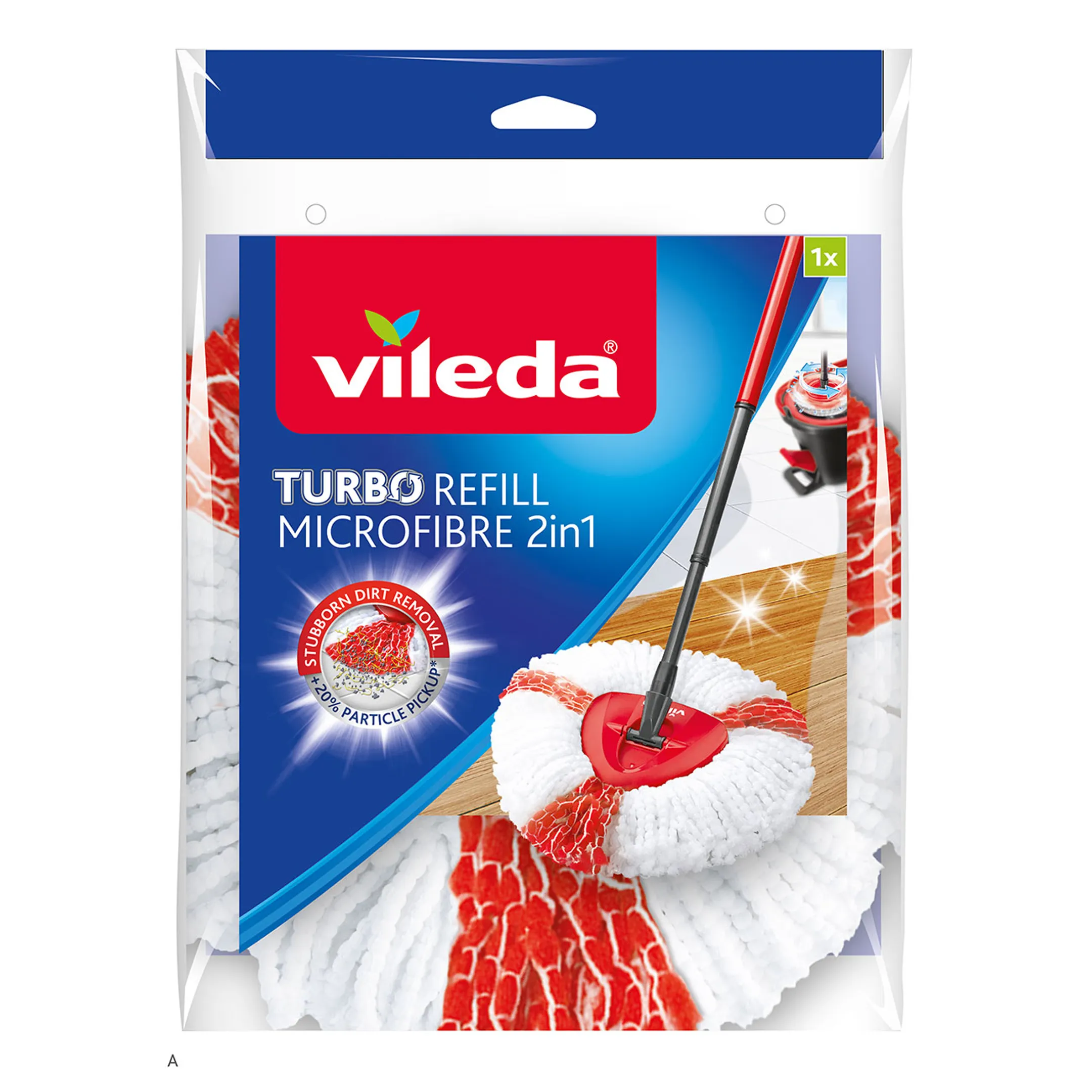 Vileda Tête microfibre 2en1 EasyWring & Clean TURBO image
