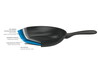CRISTEL Poêle Aluminium Cookway Ultraalu D30cm P30CWOE