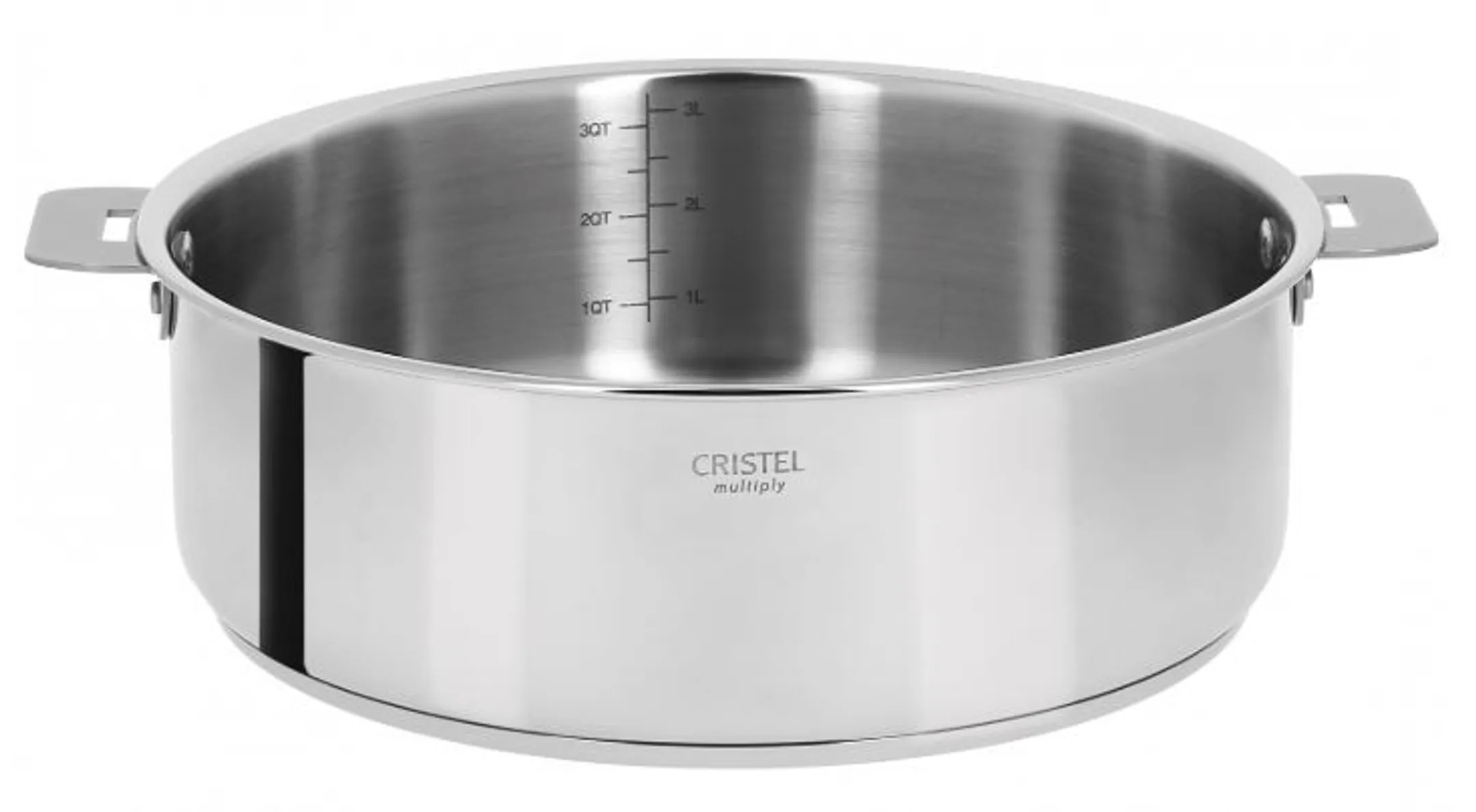 Bundle product Sauteuse Inox Ø24cm - Casteline S24QMP