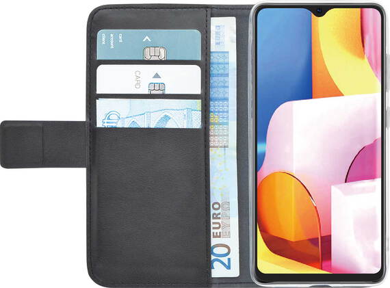 Azuri Étui portefeuille pour Galaxy A71 - Noir