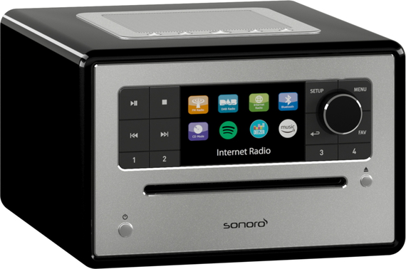 SONORO Radio numérique Elite SO-910 V2 Noir